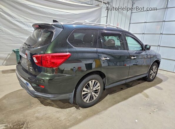 5N1DR2MM0KC622191 2019 NISSAN PATHFINDER Зеленый Задняя правая четверть