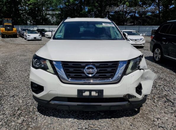 5N1DR2MM0KC640223 2019 NISSAN PATHFINDER White Դիմացի տեսք