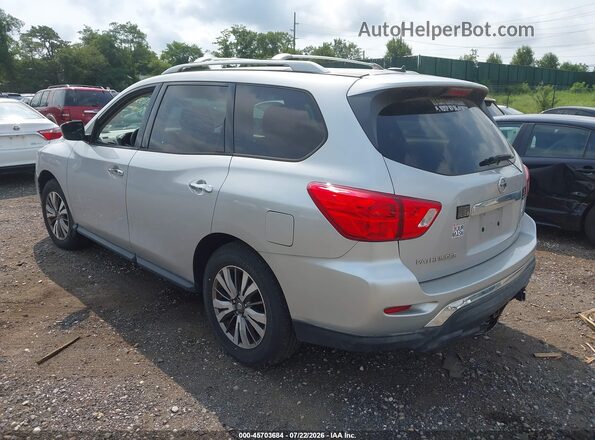 5N1DR2MM1HC606509 2017 NISSAN PATHFINDER Серебряный Задняя левая четверть