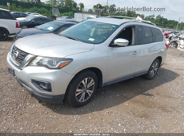 5N1DR2MM1HC606509 2017 NISSAN PATHFINDER Серебряный Передняя левая четверть