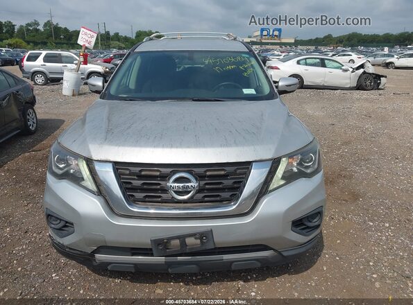 5N1DR2MM1HC606509 2017 NISSAN PATHFINDER Серебряный Вид щитка приборов