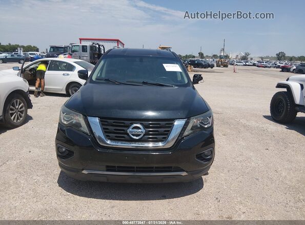 5N1DR2MM1HC616067 2017 NISSAN PATHFINDER Black Առջևի վահանակի տեսք