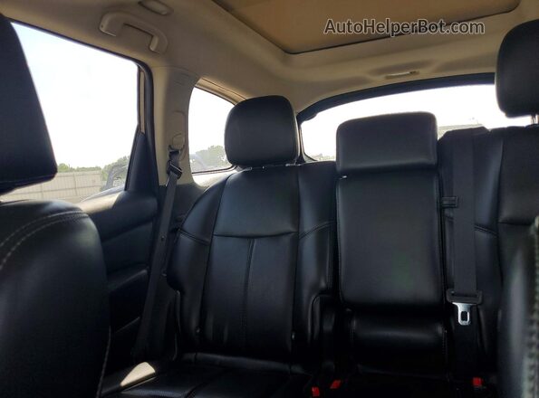 5N1DR2MM1HC639400 2017 NISSAN PATHFINDER Silver Вид задніх сидінь