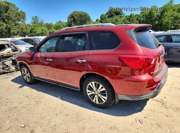 5N1DR2MM1HC642720 2017 NISSAN PATHFINDER Red Задня ліва чверть