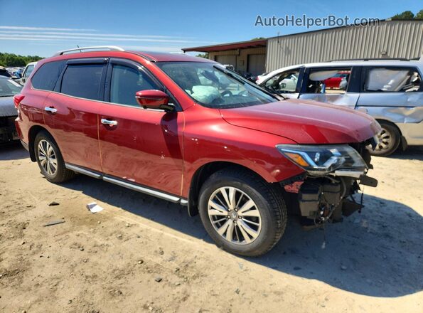 5N1DR2MM1HC642720 2017 NISSAN PATHFINDER Red Передня права чверть
