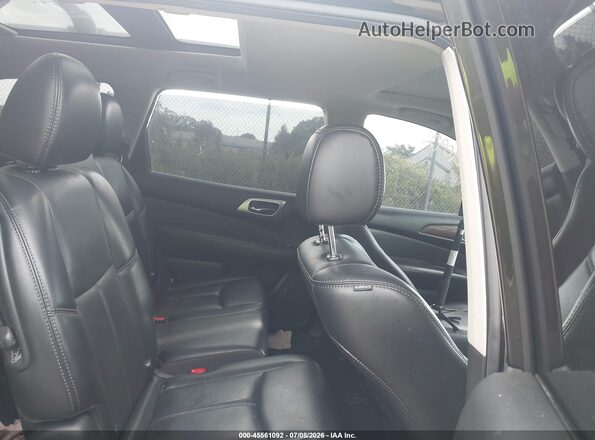 5N1DR2MM1HC645682 2017 NISSAN PATHFINDER Black VIN կոդի պիտակի տեսք