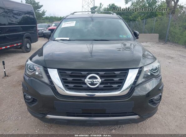 5N1DR2MM1HC645682 2017 NISSAN PATHFINDER Black Սարքավորումների վահանակի տեսք