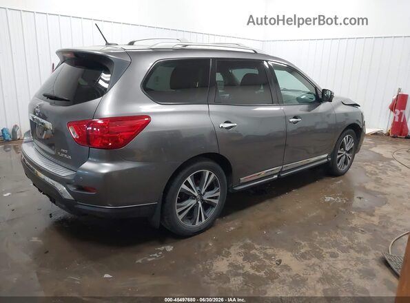 5N1DR2MM1HC676625 2017 NISSAN PATHFINDER Gray Trasero derecho