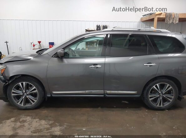 5N1DR2MM1HC676625 2017 NISSAN PATHFINDER Gray Vista interior de 360 grados