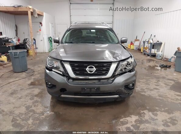 5N1DR2MM1HC676625 2017 NISSAN PATHFINDER Gray Vista del cuadro de instrumentos