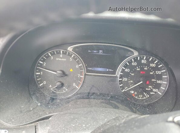 5N1DR2MM1HC679363 2017 NISSAN PATHFINDER Black Вид щитка приладів