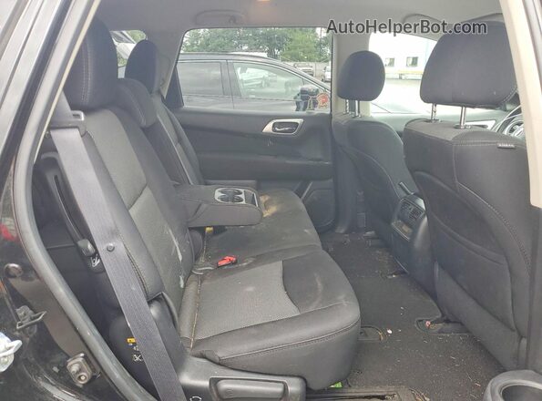 5N1DR2MM1HC679363 2017 NISSAN PATHFINDER Black Вид задніх сидінь