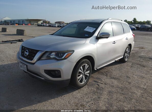 5N1DR2MM1HC691674 2017 NISSAN PATHFINDER Серебряный Передняя левая четверть