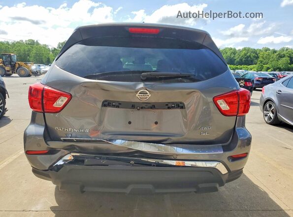 5N1DR2MM1HC698494 2017 NISSAN PATHFINDER Gray Widok z tyłu