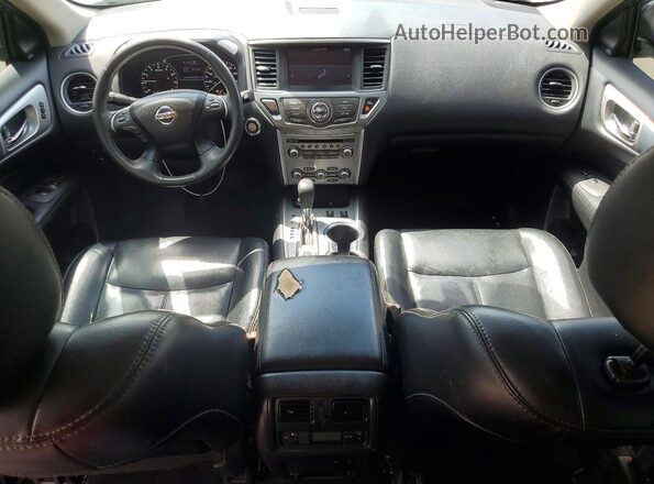 5N1DR2MM1HC698494 2017 NISSAN PATHFINDER Gray Widok deski rozdzielczej