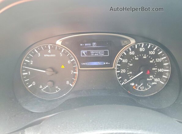 5N1DR2MM1HC698494 2017 NISSAN PATHFINDER Gray Widok zestawu wskaźników
