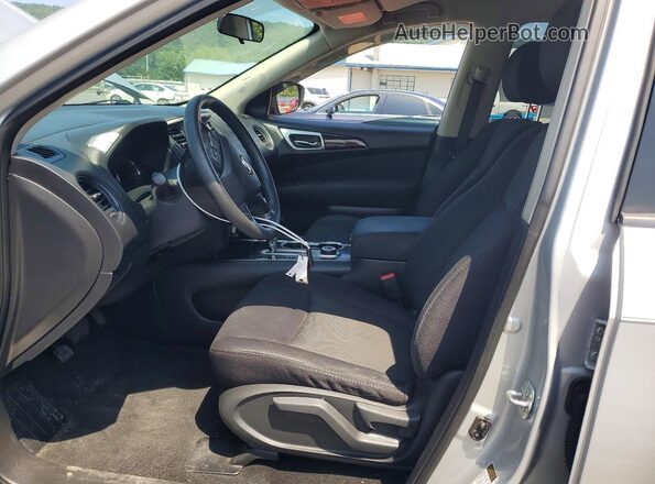 5N1DR2MM1HC910648 2017 NISSAN PATHFINDER Silver წინა სალონის ხედი