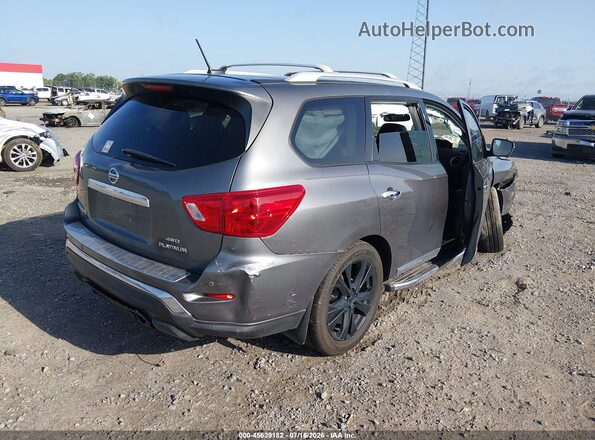 5N1DR2MM1JC602496 2018 NISSAN PATHFINDER Gray Задня права чверть