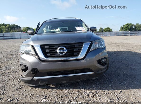 5N1DR2MM1JC602496 2018 NISSAN PATHFINDER Gray Вид панелі приладів