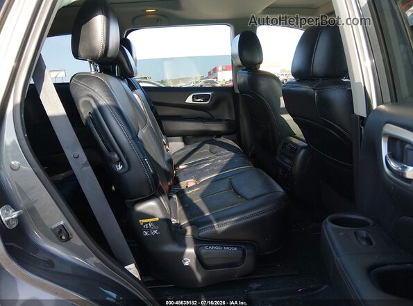 5N1DR2MM1JC602496 2018 NISSAN PATHFINDER Gray Вид наклейки з VIN-кодом