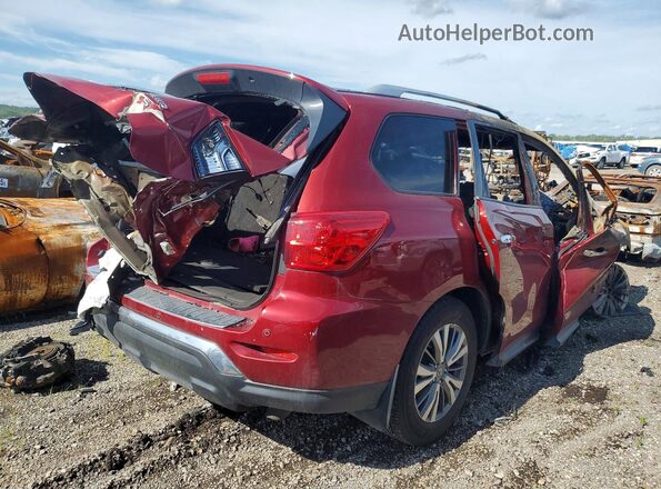 5N1DR2MM1JC613823 2018 NISSAN PATHFINDER Red უკანა მარჯვენა