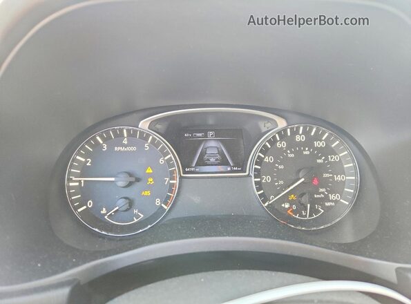 5N1DR2MM1JC619718 2018 NISSAN PATHFINDER Black Instrument cluster view