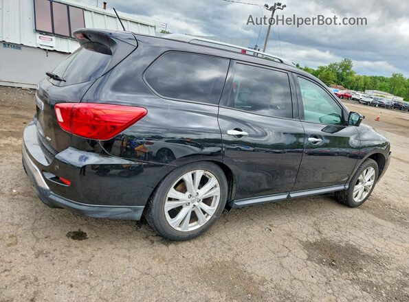 5N1DR2MM1JC619718 2018 NISSAN PATHFINDER Black Rear right