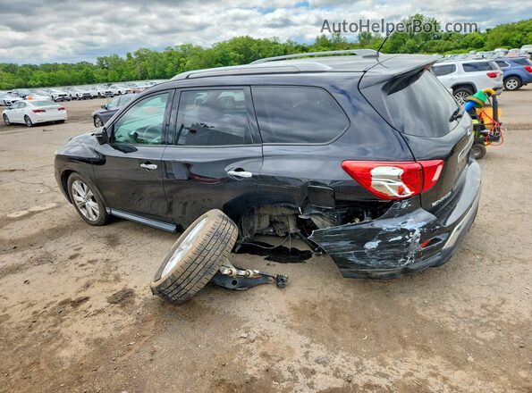 5N1DR2MM1JC619718 2018 NISSAN PATHFINDER Black Rear left