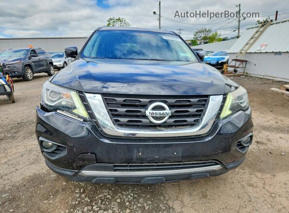 5N1DR2MM1JC619718 2018 NISSAN PATHFINDER Black Front view