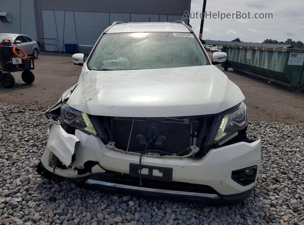 5N1DR2MM1JC619802 2018 NISSAN PATHFINDER White წინა ხედი