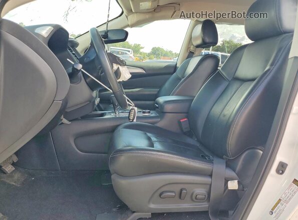 5N1DR2MM1JC619802 2018 NISSAN PATHFINDER White წინა სალონის ხედი