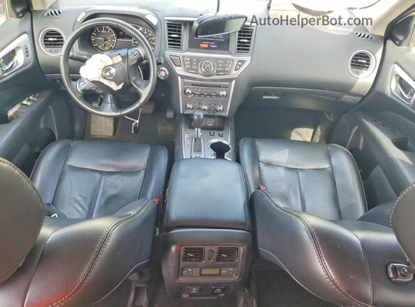 5N1DR2MM1JC619802 2018 NISSAN PATHFINDER White წინა პანელის ხედი