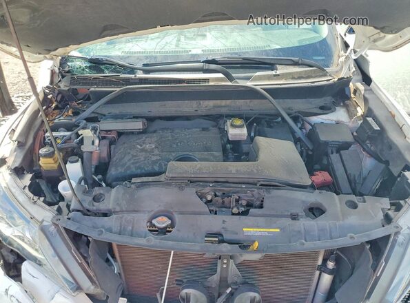 5N1DR2MM1JC619802 2018 NISSAN PATHFINDER White ძრავის განყოფილების ხედი