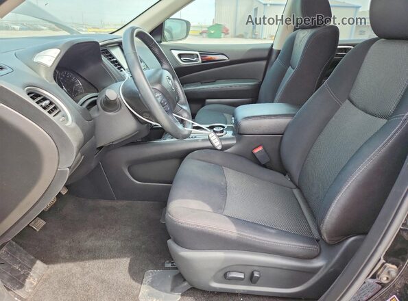 5N1DR2MM1JC625941 2018 NISSAN PATHFINDER Black Vista interior delantera