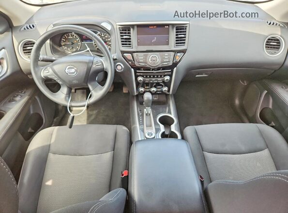 5N1DR2MM1JC625941 2018 NISSAN PATHFINDER Black Vista del salpicadero