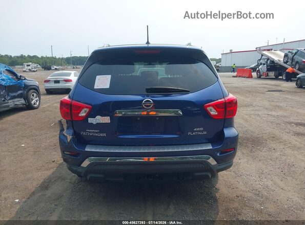 5N1DR2MM1JC630671 2018 NISSAN PATHFINDER Blue 