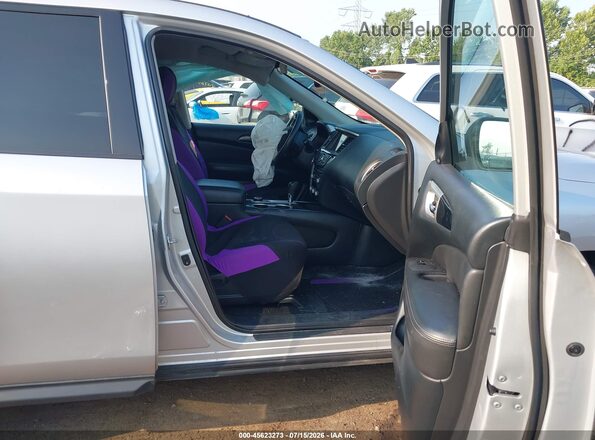 5N1DR2MM1KC577035 2019 NISSAN PATHFINDER Gray წინა სალონის ხედი