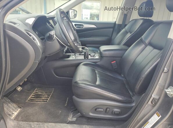 5N1DR2MM1KC625360 2019 NISSAN PATHFINDER Gray წინა სალონის ხედი
