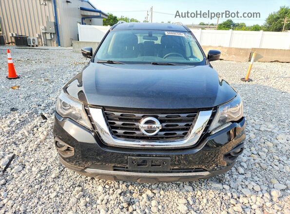 5N1DR2MM1KC643194 2019 NISSAN PATHFINDER Black Front view