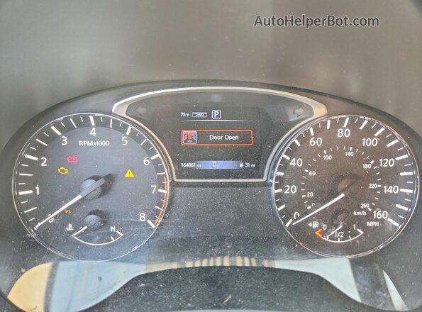5N1DR2MM1KC643194 2019 NISSAN PATHFINDER Black Instrument cluster view