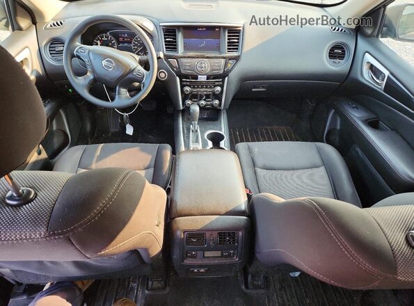 5N1DR2MM1KC643194 2019 NISSAN PATHFINDER Black Dashboard view