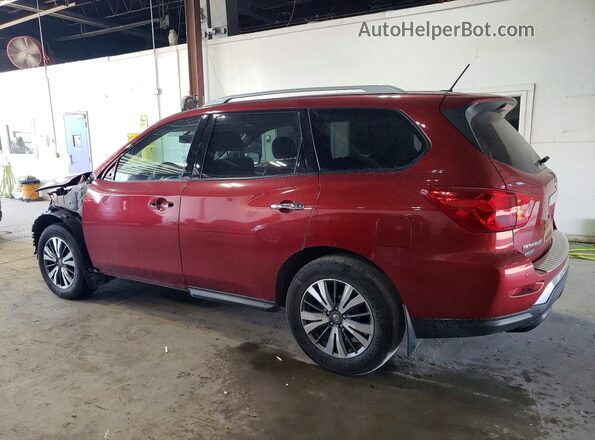 5N1DR2MM2HC613307 2017 NISSAN PATHFINDER Red Tył lewy