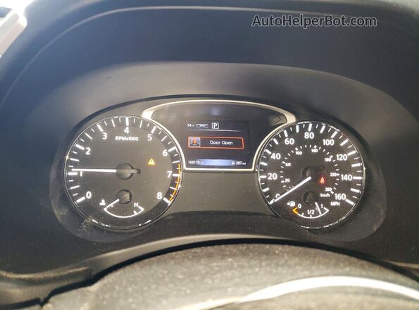 5N1DR2MM2HC613307 2017 NISSAN PATHFINDER Red Widok zestawu wskaźników