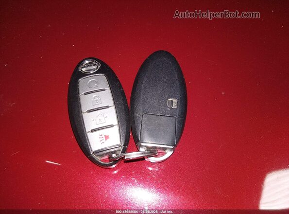 5N1DR2MM2HC633718 2017 NISSAN PATHFINDER Red Առջևի վահանակի տեսք