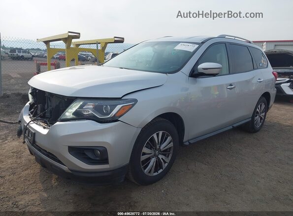 5N1DR2MM2JC611997 2018 NISSAN PATHFINDER Silver Передня ліва чверть