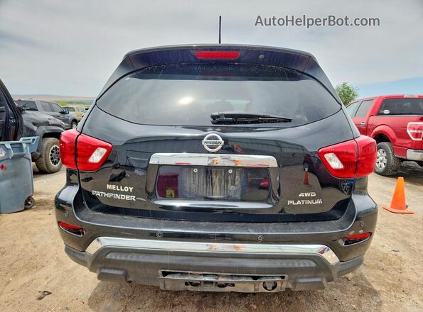 5N1DR2MM2JC655904 2018 NISSAN PATHFINDER Black Вид ззаду