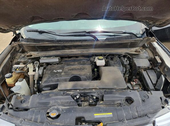 5N1DR2MM2JC655904 2018 NISSAN PATHFINDER Black Вид задньої частини салону