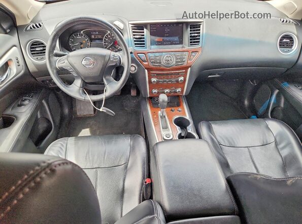 5N1DR2MM2JC655904 2018 NISSAN PATHFINDER Black Вид панелі приладів