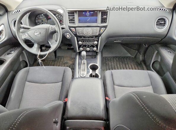 5N1DR2MM2JC670788 2018 NISSAN PATHFINDER Silver Առջևի վահանակի տեսք