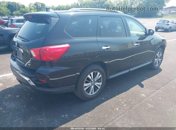 5N1DR2MM2KC579327 2019 NISSAN PATHFINDER Black Задня права чверть